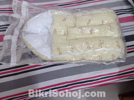 Baby carrier & cotton bed sets with pillow